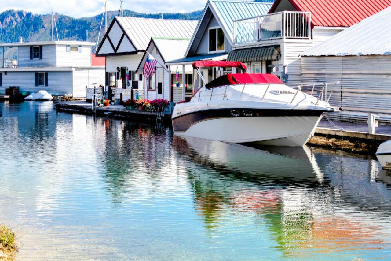 Scenic Bay Float Home Hideaway Athol Exterior foto